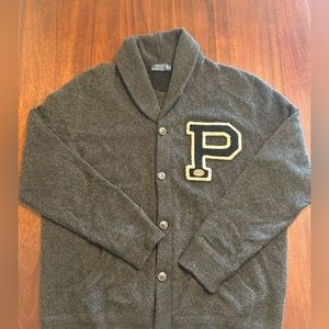 POLO letterman cardigan
